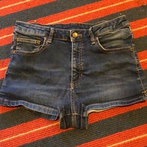 Forever 21 Stretch Jean Shorts